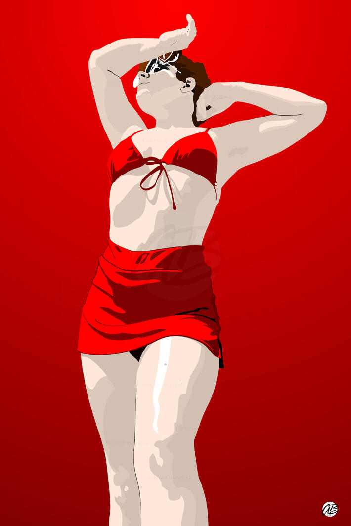 Forelit In The Garden